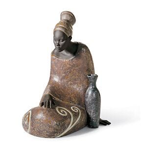 African Woman Figurine