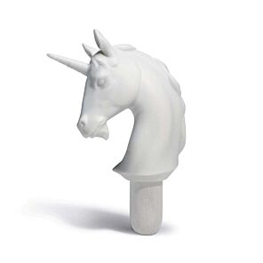 Bacchus bottle stopper unicorn (white)