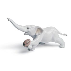 Elephant Touchdown Figurine