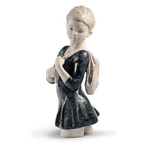 My Dance Class Ballet Figurine. Black