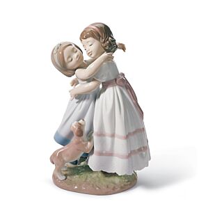 My Little Family Girl Figurine - Lladro-GB