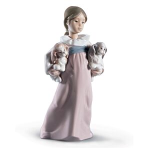 The Best of Friends Girl Figurine - Lladro-USA