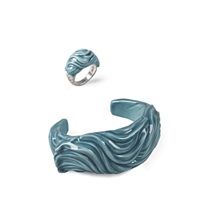 Aquarium Ring & Cuff Set