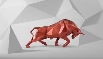 Toro Rojo Metalizado