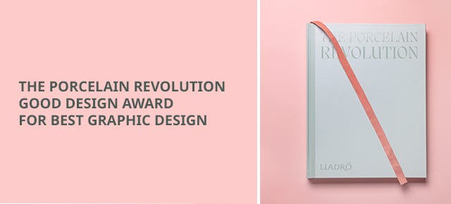 The Porcelain Revolution Good Design award for best graphic design