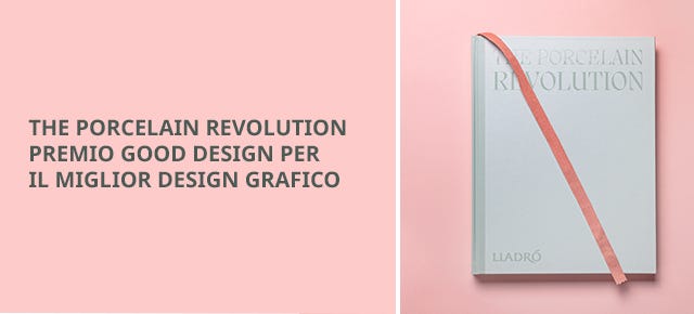 The Porcelain Revolution premio Good Design per il miglior design grafico