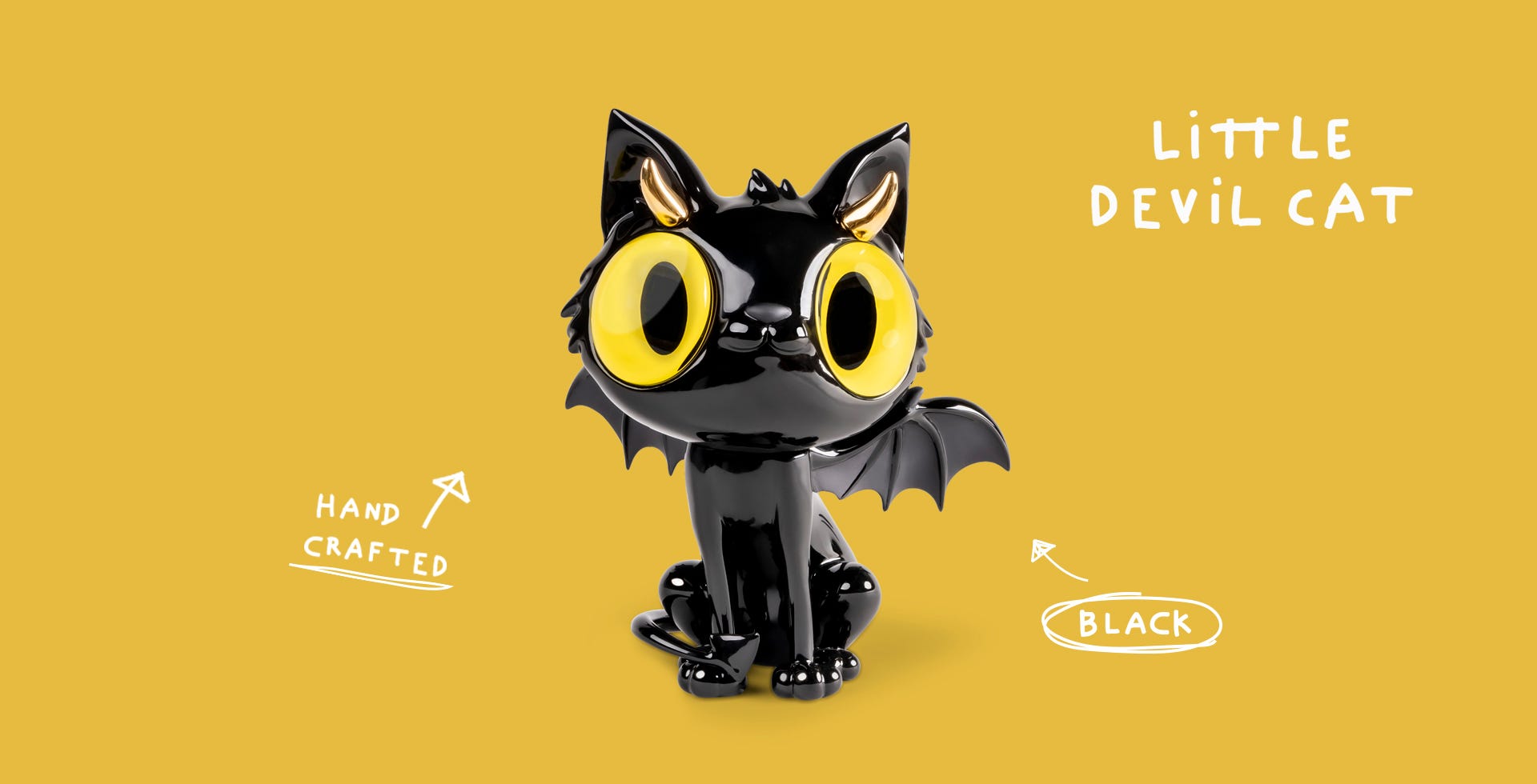 アーティスト、ハビア・カジェハによる最新作「Little Devil Cat」