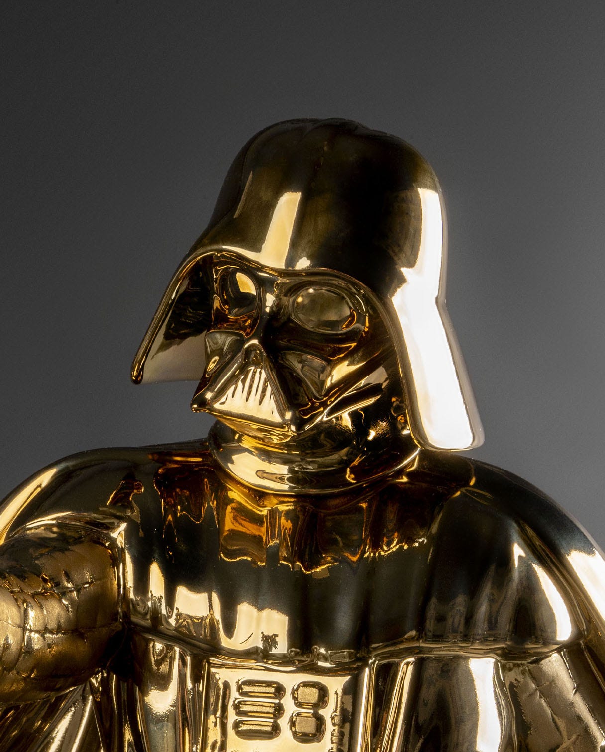 Golden Lladró Darth Vader brightens up the dark side