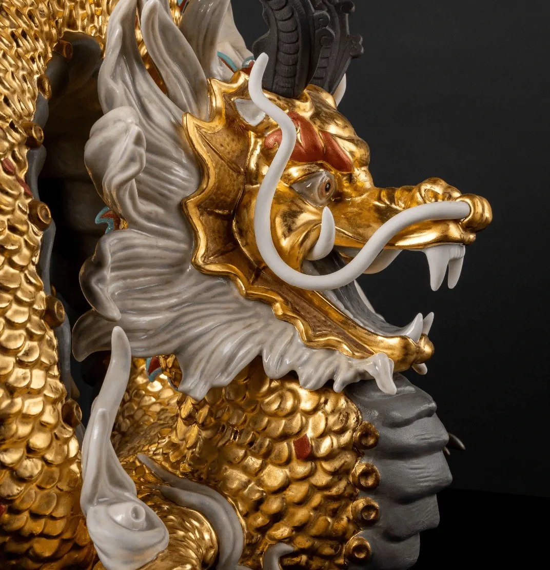 Details of the Protector Dragon sculpture