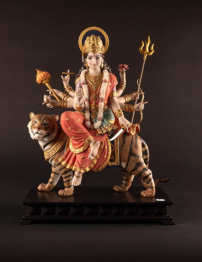 Goddess Durga sculpture