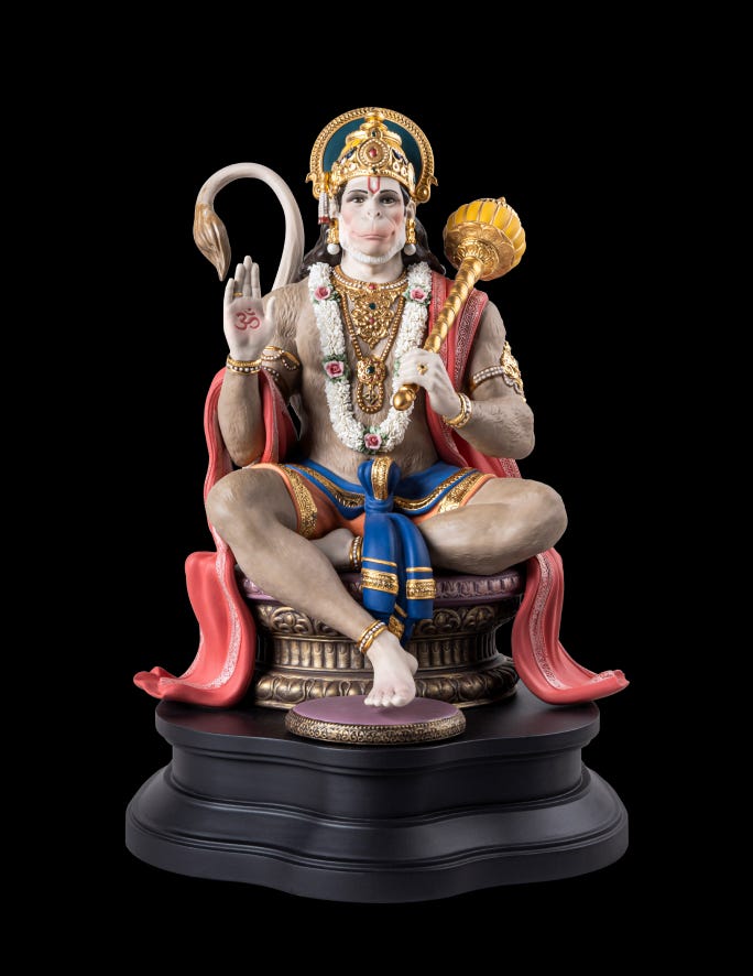 Lord Hanuman scultura