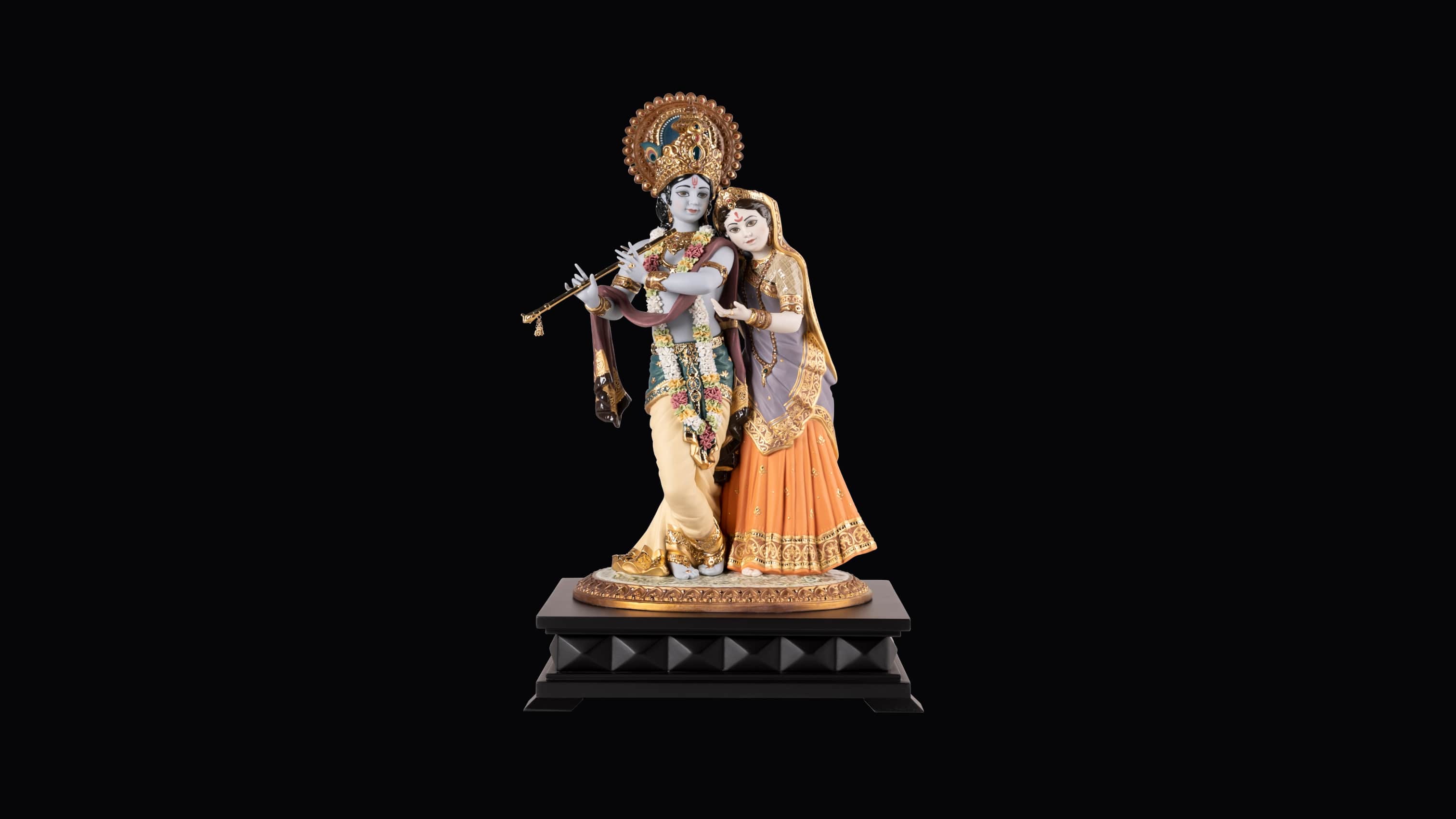 Radha Krishna Sculpture